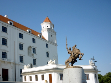 Statue von König Svatopluk