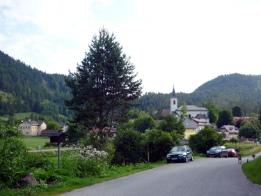 Rohr im Gebirge