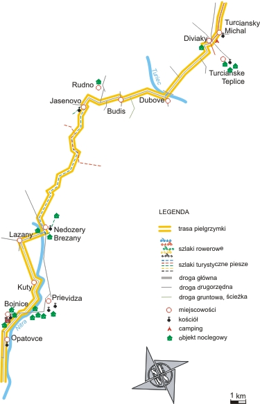 mapa 13 etap