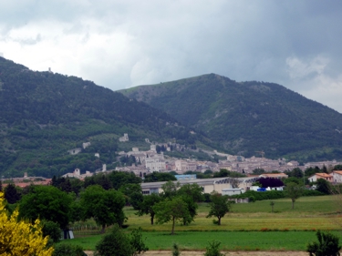 Gubbio panorama